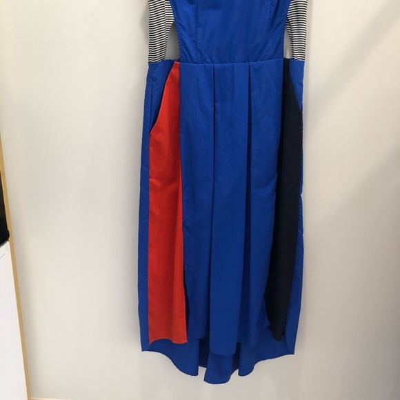Katherine Kidd Hope Midi Dress Cobalt Sz 8 NWT - Picture 6 of 9